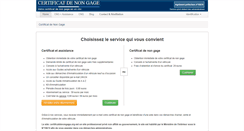 Desktop Screenshot of certificatdenongage.org
